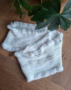 Wintersjaal offwhite franjes damessjaal ecru sjaal, Kleding | Dames, Ophalen of Verzenden, Nieuw, Maat 46/48 (XL) of groter, Sjaal