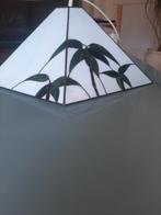 Origineel uit vorige eeuw art d'eco glazen lampenkap, Art deco, Ophalen of Verzenden, Minder dan 50 cm, Glas