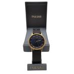 Pulsar V501-0A50 horloge | Met nieuwe lederen band, Pulsar, Zo goed als nieuw, Support@pulsar.com, Pulsar Instruments, Ebor Court, Osbaldwick
York YO10 3DP
United Kingdom