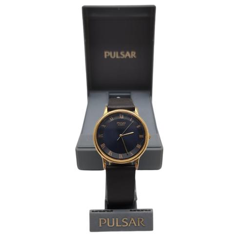 Pulsar V501-0A50 horloge | Met nieuwe lederen band, Sieraden, Tassen en Uiterlijk, Horloges | Heren, Zo goed als nieuw