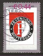 Nederland persoonlijke postzegel Feyenoord Rotterdam voetbal, Verzenden, Na 1940, Gestempeld