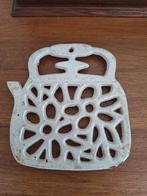 gietijzer/onderzetter/theepot/verzamelen/keuken/decoratie, Ophalen of Verzenden, Gietijzer