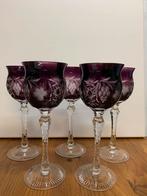Kristallen Wijnglazen Ajka, Antiek en Kunst, Antiek | Glas en Kristal, Ophalen of Verzenden