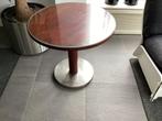Art deco rond bijzettafel, Huis en Inrichting, 50 tot 100 cm, 50 tot 75 cm, Rond, Ophalen of Verzenden