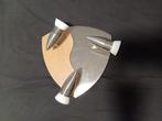Plafonniere, plafondlamp, ledlamp, verlichting, lamp, design, Huis en Inrichting, Lampen | Hanglampen, Ophalen, Gebruikt, Metaal