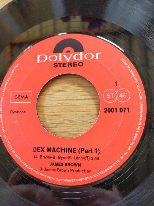 James Brown , sex machine, Cd's en Dvd's, Vinyl Singles, Zo goed als nieuw, Ophalen of Verzenden