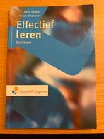 Effectief leren - Sebo Ebbens, Boeken, Studieboeken en Cursussen, Ophalen of Verzenden, Gelezen, HBO