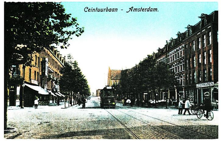 970508 Amsterdam Centuurbaan Oud Zuid Nette kaart Onbeschr, Verzamelen, Ansichtkaarten | Nederland, Ongelopen, Noord-Holland, 1960 tot 1980