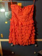 Oranje H&M jurkje met franjes, Kleding | Dames, Jurken, Maat 42/44 (L), Oranje, Ophalen of Verzenden, Zo goed als nieuw