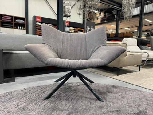 Nieuw Label Gustav Fauteuil stof leer Design draai stoel, Huis en Inrichting, Fauteuils, Nieuw, Leer, Ophalen of Verzenden