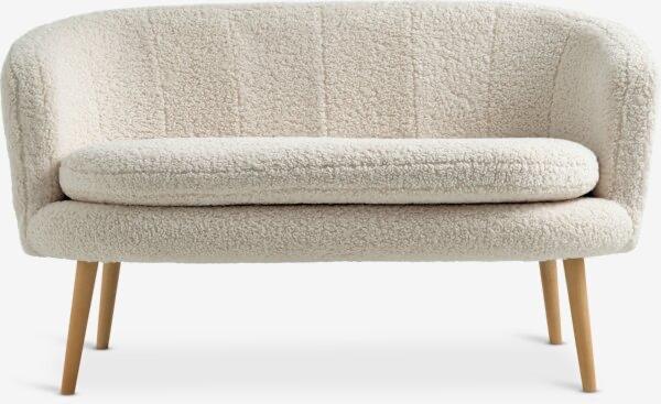 Nieuwe Gystrup bank van JYSK, Huis en Inrichting, Banken | Sofa's en Chaises Longues, Nieuw, Tweepersoons, Hout, Ophalen