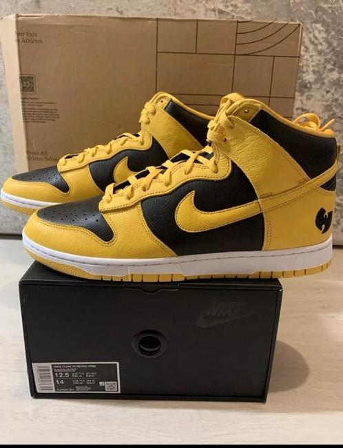 Nike Dunk High Wu-Tang (2024) EU 47, Kleding | Heren, Schoenen, Nieuw, Sneakers of Gympen, Overige kleuren, Verzenden