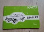 Instructieboekje Toyota Starlet, Ophalen