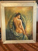 mooie schilderij, Antiek en Kunst, Kunst | Schilderijen | Klassiek, Ophalen of Verzenden