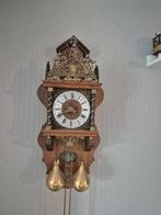 Antieke Wandklok met Gewichten, Antiek en Kunst, Antiek | Klokken, Ophalen of Verzenden