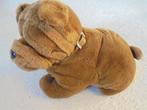 Zachte Pluche Hond Shar Pei, Ophalen of Verzenden, Zo goed als nieuw, Hond