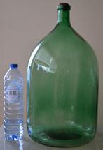 Grote antieke mondgeblazen wijn gistfles 60cm (nr2), Antiek en Kunst, Ophalen