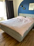 Boxspring Ikea, Ophalen, Gebruikt, Tweepersoons, Grijs