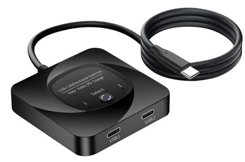 Bi-directionele USB C-Schakelaar, Computers en Software, Pc- en Netwerkkabels, Nieuw, Ophalen of Verzenden