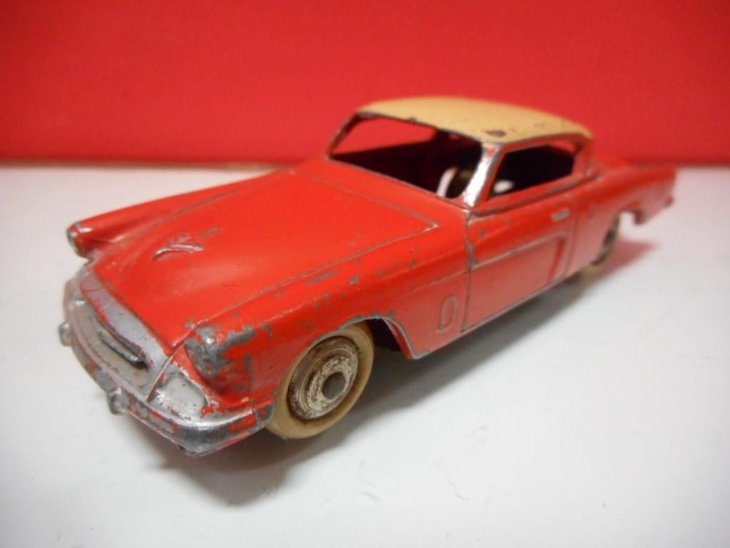 DINKY TOYS 24Y STUDEBAKER COMMANDER, Ophalen of Verzenden, Gebruikt, Auto, Dinky Toys