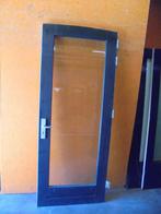 Buitendeur dubbelglas, 88 x 220/221 (nr. BR177), Doe-het-zelf en Verbouw, Ophalen, 80 tot 100 cm, 215 cm of meer, Glas