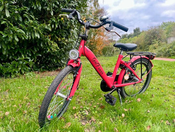 Meisjesfiets 20 inch - Harderwijk, Fietsen en Brommers, Fietsen | Meisjes, Gebruikt, 20 inch, Handrem, Ophalen