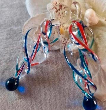 🌺OPRUIMING🌺 2 grote Ercole murano ketting hangers beschikbaar voor biedingen