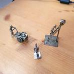 Drie zilveren miniatuurtjes, Ophalen of Verzenden, Zilver