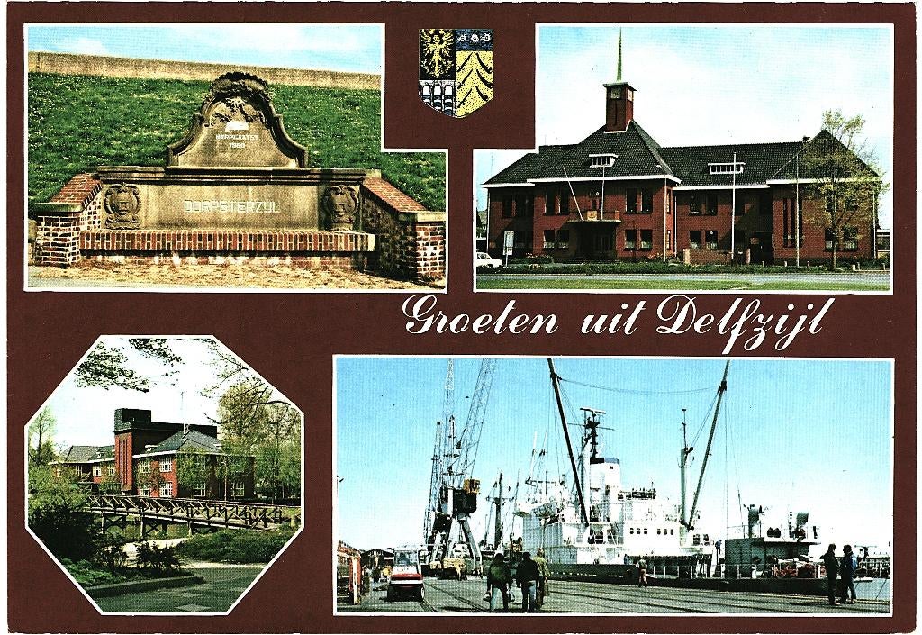 78404 Delfzijl Groningen 684 Gelopen met zegel, Verzenden, 1980 tot heden, Gelopen, Noord-Brabant