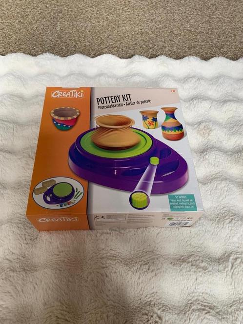Creatiki Pottenbakkerskit, Kinderen en Baby's, Speelgoed | Educatief en Creatief, Zo goed als nieuw, Knutselen, Ophalen of Verzenden