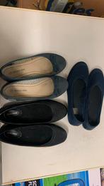 3x ballarina maat 38, Ophalen of Verzenden, Zo goed als nieuw, Blauw, Instappers