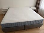 Ikea boxspring 180x200, Ophalen, Tweepersoons, Zo goed als nieuw, 180 cm