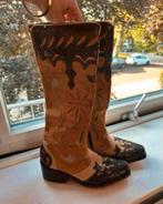 Leren laarzen / cowboylaarzen van buffalo, maat 37, Ophalen of Verzenden, Zo goed als nieuw, Zwart, Hoge laarzen