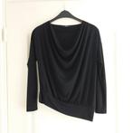 Zwarte top, Kleding | Dames, Tops, Ophalen of Verzenden, Zo goed als nieuw, Zwart, Zonder mouw