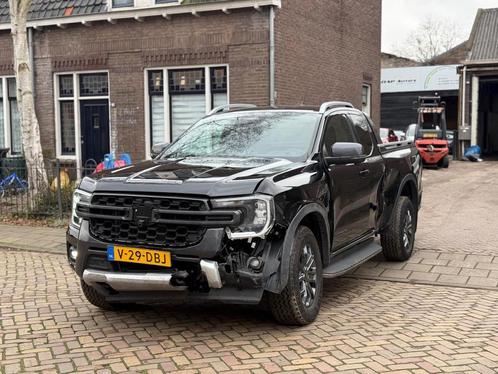 Ford Ranger 2.0 Wildtrak Super Cab EcoBlue NAP 2024!, Auto diversen, Schadeauto's, Automaat, Diesel, SUV of Terreinwagen, Zwart