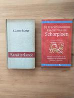 Karakterkunde AL Janse de Jonge en astrologie schorpioen, Boeken, Ophalen of Verzenden, Gelezen, Astrologie