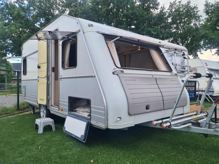 KIP STAR LINE 47 TDB / BJ 2000 / LUIFEL, Caravans en Kamperen, Caravans, Bedrijf, 1000 - 1250 kg, Rondzit, Kip, Frans bed, Overige typen