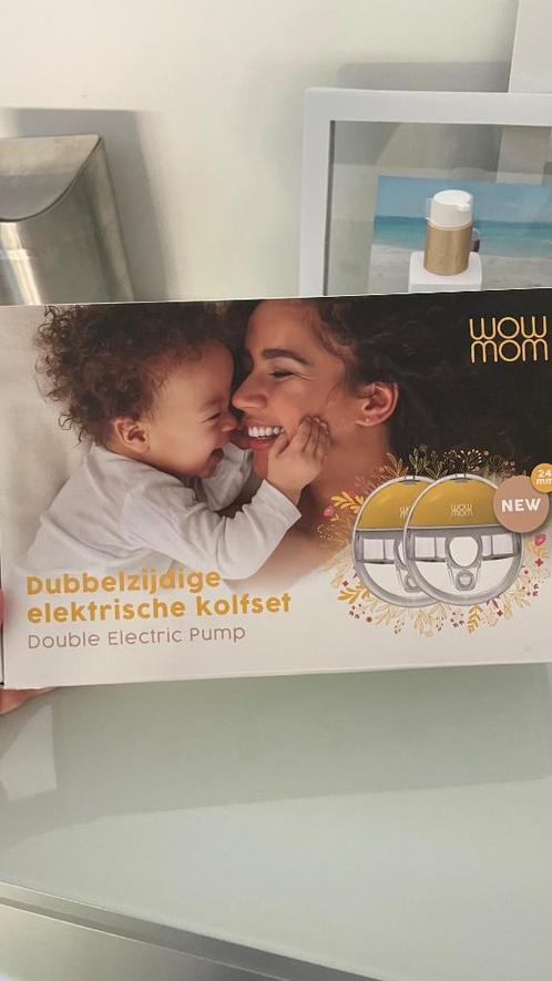 Wowmom dubbele handsfree kolfapparaat te koop!, Kinderen en Baby's, Babyvoeding en Toebehoren, Zo goed als nieuw, Borstkolf, Ophalen of Verzenden
