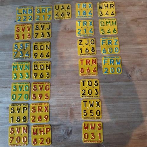 Brommer verzekeringsplaatjes, Fietsen en Brommers, Brommers | Toebehoren, Gebruikt, Overige typen, Ophalen of Verzenden
