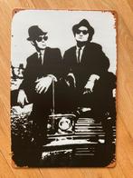 Blues Brothers  Wandbord  30 bij 20  metaal, Ophalen of Verzenden, Zo goed als nieuw