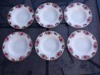 Zes diepe borden h aynsley & co, Ophalen of Verzenden