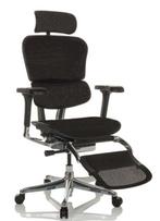 NEW Design Fauteuil Bureaustoel ERGOHUMAN EHE2 Legpro LEER !, Huis en Inrichting, Bureaustoelen, Zwart, Nieuw, Ophalen of Verzenden