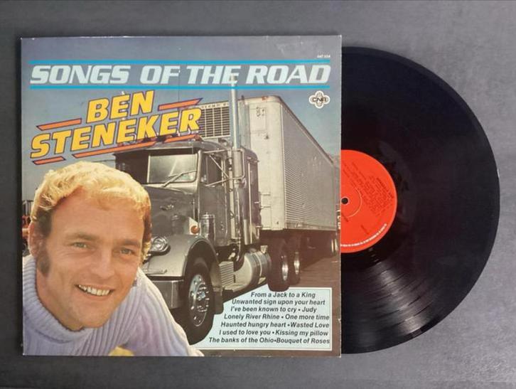 Ben Steneker - Songs of the Road LP, Cd's en Dvd's, Vinyl | Country en Western, 12 inch, Ophalen of Verzenden