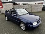Volkswagen Golf Cabriolet 1.8 | Zeer nette staat | Leder, Gebruikt, Zwart, 4 cilinders, Cabriolet