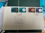 Leuke enveloppe van ierland met de zegels nr.384 T/m 387, Ophalen of Verzenden, Envelop