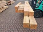 Douglas palen / balken fijnbezaagd 20.0x20.0 cm - nr: TB30, Tuin en Terras, Palen, Balken en Planken, Ophalen, Nieuw, 250 cm of meer