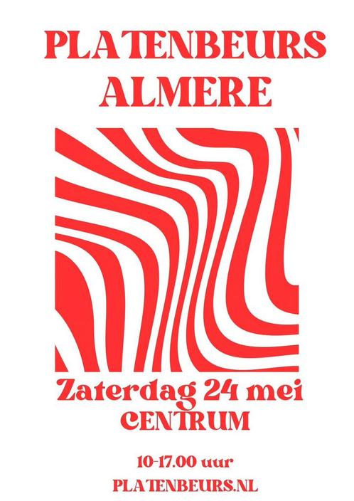 Platenbeurs Almere Centrum zaterdag 24 mei, Cd's en Dvd's, Vinyl Singles, Zo goed als nieuw, Ophalen