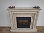Te koop: mooi handgemaakt schouw., Huis en Inrichting, Ophalen, Zo goed als nieuw, Vrijstaande haard, Elektrische haard
