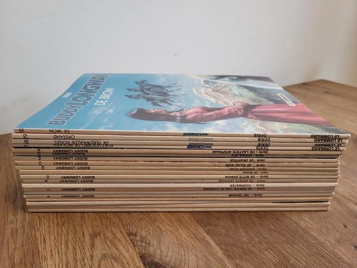 Buddy Longway compleet, Boeken, Stripboeken, Gelezen, Complete serie of reeks, Ophalen of Verzenden