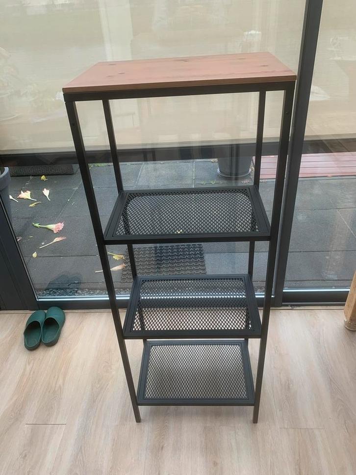 2x Industriële Kast/Stelling - 135x50x36 cm, Huis en Inrichting, Kasten | Stellingkasten, Zo goed als nieuw, Ophalen